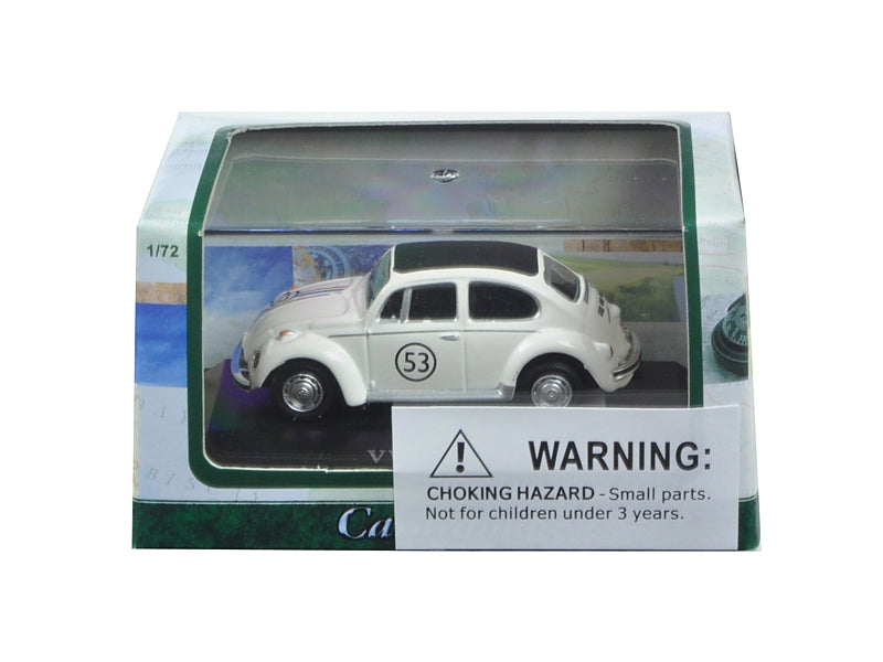 Volkswagen Beetle #53 in Display Case 1/72 Diecast Model Car by Cararama - Premium Volkswagen Models from Cararama - Just $23.45! Shop now at Rapidvehicles