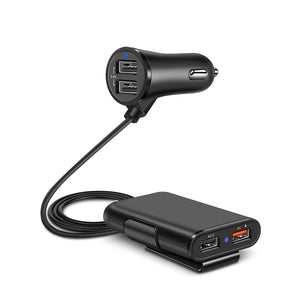 Smart QC3.0 Quick Car USB Charger With A Clip - Premium Automotive from Teal Simba - Just $12.99! Shop now at Rapidvehicles