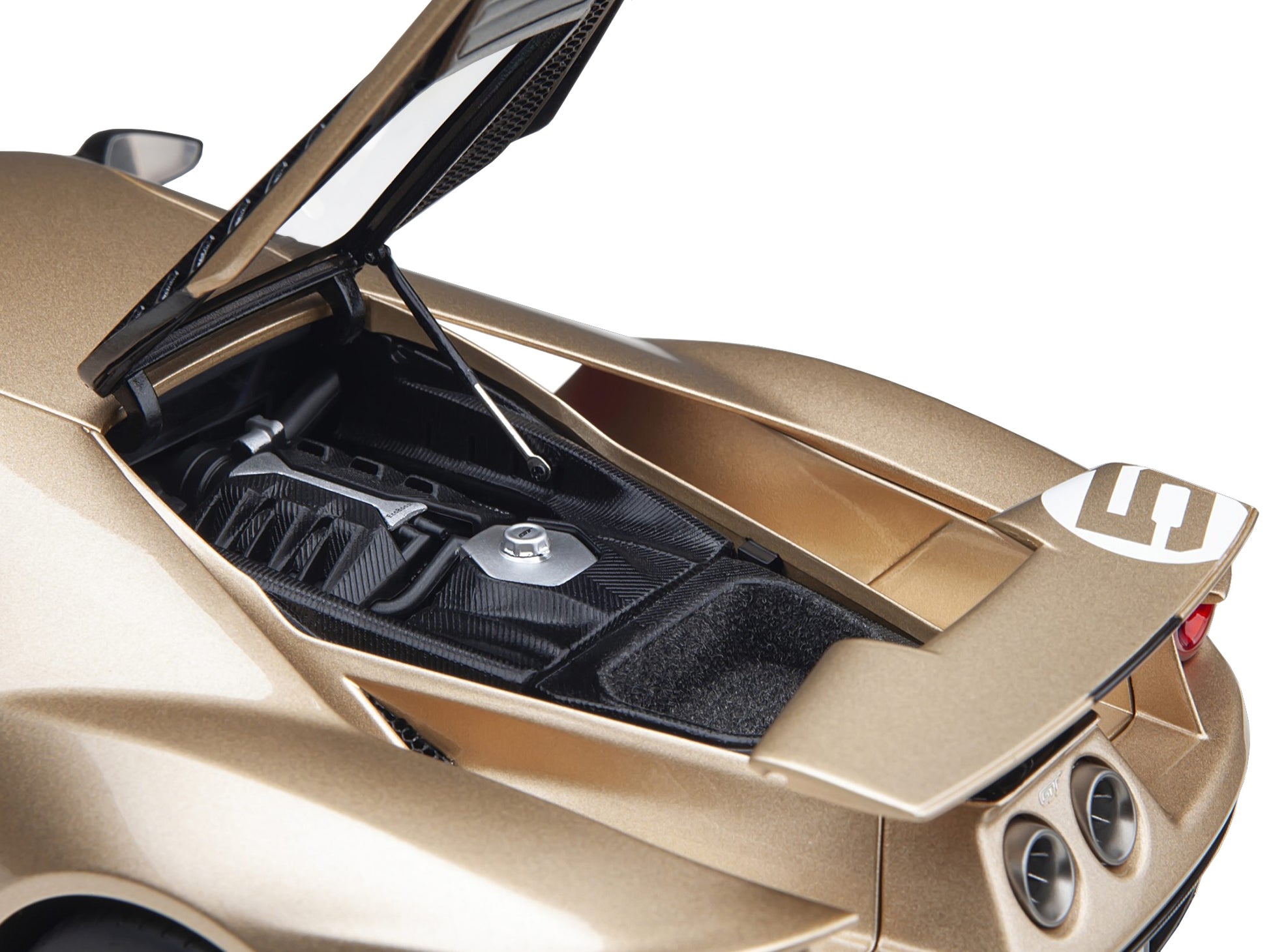 Ford GT Heritage Edition #5 "Holman Moody" Gold Metallic with RedFREE SHIPPING IN US - Premium Ford Models from Autoart - Just $349.19! Shop now at Rapidvehicles