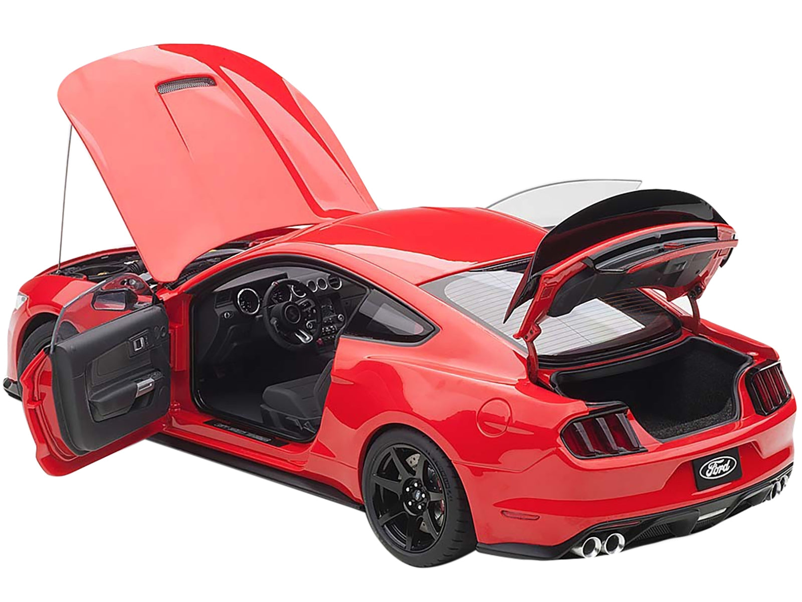 Ford Mustang Shelby GT-350R Race Red 1/18 Model Car by Autoart - Premium Mustang Models from Autoart - Just $243.99! Shop now at Rapidvehicles