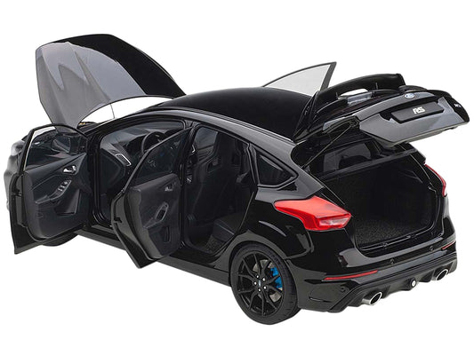 2016 Ford Focus RS Shadow Black 1/18 Model Car by Autoart - Premium Ford Models from Autoart - Just $294.29! Shop now at Rapidvehicles