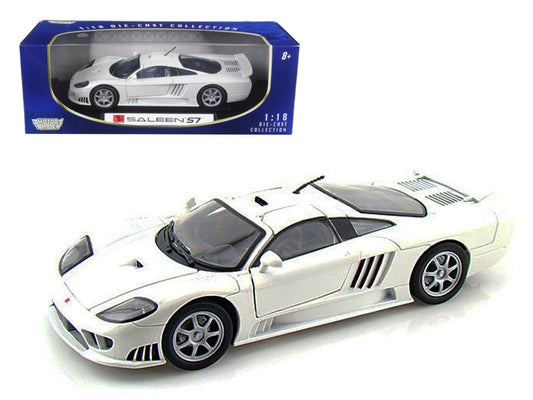 Saleen S7 White 1/18 Diecast Model Car by Motormax - Premium Saleen Models from Motormax - Just $84.99! Shop now at Rapidvehicles