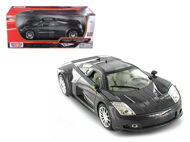 Chrysler Me Four Twelve Concept Car Grey 1/18 Diecast Model Car - Premium Chrysler Models from Motormax - Just $76.49! Shop now at Rapidvehicles