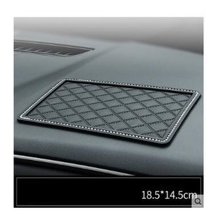 Color: DiamondM - Car mobile phone bracket car anti-skid pad car car navigation device anti-mite pad instrument panel multi-function storage pad - Premium Interior Parts from Rapidvehicles - Just $14.49! Shop now at Rapidvehicles