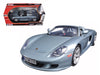 Porsche Carrera GT Silver with Black Interior 1/18 Diecast Model Car by Motormax - Premium Porsche Models from Motormax - Just $65.99! Shop now at Rapidvehicles