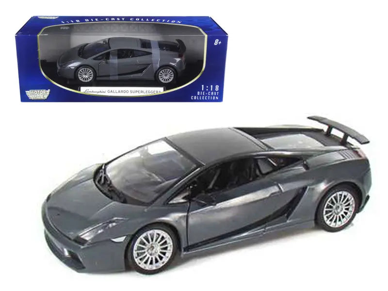 Lamborghini Gallardo Superleggera Grey 1/18 Diecast Model Car by 