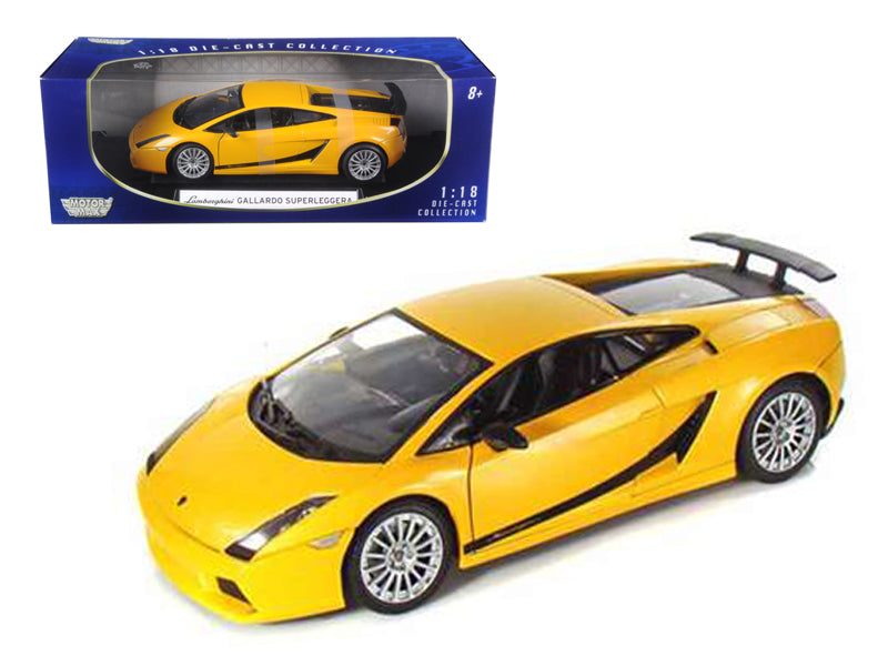 Lamborghini Gallardo Superleggera Orange 1/18 Diecast Model Car by Motormax free shipping USA