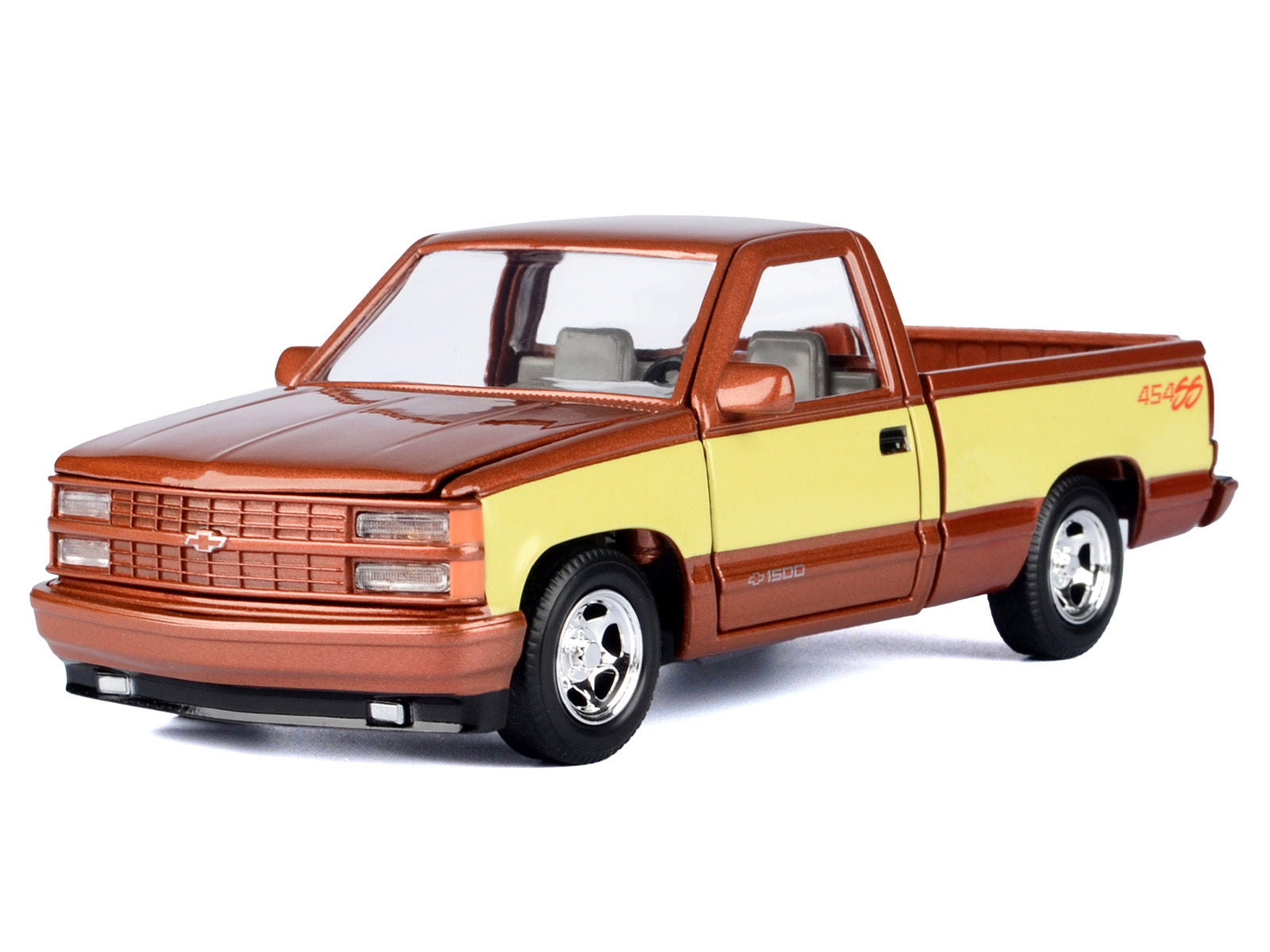 1992 Chevrolet 454 SS Pickup Truck Copper Metallic with Beige - Premium Pickup Trucks Models from Motormax - Just $61.19! Shop now at Rapidvehicles