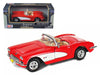 1959 Chevrolet Corvette Convertible Red 1/24 Diecast Model Car by Motormax - Premium physical from Rapidvehicles - Just $50.99! Shop now at Rapidvehicles