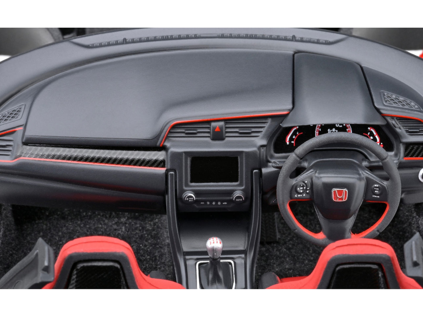 2021 Honda Civic Type R (FK8) RHD (Right Hand Drive) Flame Red - Premium Honda Models from Autoart - Just $341.99! Shop now at Rapidvehicles