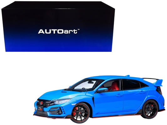 2021 Honda Civic Type R (FK8) RHD (Right Hand Drive) Racing Blue - Premium Honda Models from Autoart - Just $341.99! Shop now at Rapidvehicles