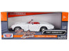 1967 Chevrolet Corvette C2 Convertible White with Red Interior "Timeless Legends" Series 1/24 Diecast Model Car by Motormax - Premium Corvette Models from Motormax - Just $54.76! Shop now at Rapidvehicles