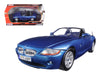 BMW Z4 Convertible Blue Metallic 1/24 Diecast Model Car by Motormax - Premium BMW Models from Motormax - Just $43.99! Shop now at Rapidvehicles