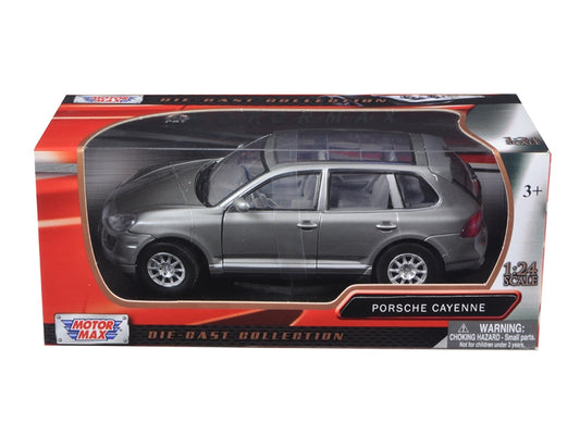 2008 Porsche Cayenne Gray Metallic 1/24 Diecast Model Car by - Premium Porsche Models from Motormax - Just $65.99! Shop now at Rapidvehicles