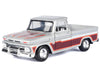 1966 Chevrolet C10 Fleetside Pickup Truck Silver Metallic with Brown Sides "American Classics" Series 1/24 Diecast Model Car by Motormax - Premium Chevrolet Models from Motormax - Just $55.56! Shop now at Rapidvehicles