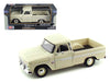 1966 Chevrolet C10 Fleetside Pickup Truck Cream 1/24 Diecast Model Car by Motormax - Premium Pickup Trucks Models from Motormax - Just $54.76! Shop now at Rapidvehicles