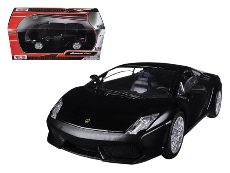 Lamborghini Gallardo LP-560-4 Matt Black 1/24 Diecast Car Model by Motormax - Premium physical from Rapidvehicles - Just $50.99! Shop now at Rapidvehicles