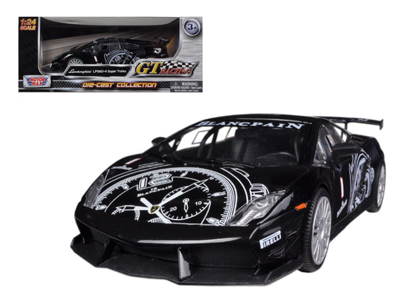 Lamborghini Gallardo LP560-4 Black Super Trofeo GT Racing 1/24 Diecast Car Model by Motormax - Premium physical from Rapidvehicles - Just $50.99! Shop now at Rapidvehicles