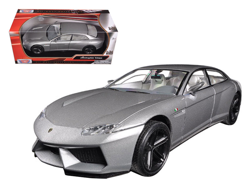 Lamborghini Estoque Grey 1/24 Diecast Model Car by Motormax - Premium physical from Rapidvehicles - Just $50.99! Shop now at Rapidvehicles