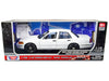 2001 Ford Crown Victoria Police Car Unmarked White "Custom Builder's Kit" Series 1/18 Diecast Model Car by Motormax - Premium Police Models from Motormax - Just $75.99! Shop now at Rapidvehicles