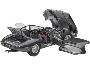 Jaguar Lightweight E Type Roadster RHD (Right Hand Drive) Dark Gray 1/18 Model Car by Autoart - Premium  from Autoart - Just $279.99! Shop now at Rapidvehicles