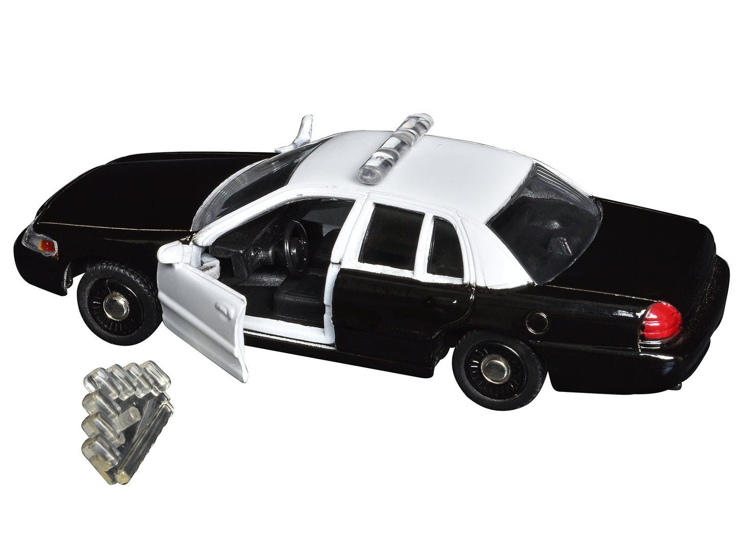 Ford Crown Victoria Police Interceptor Black and White 1/43