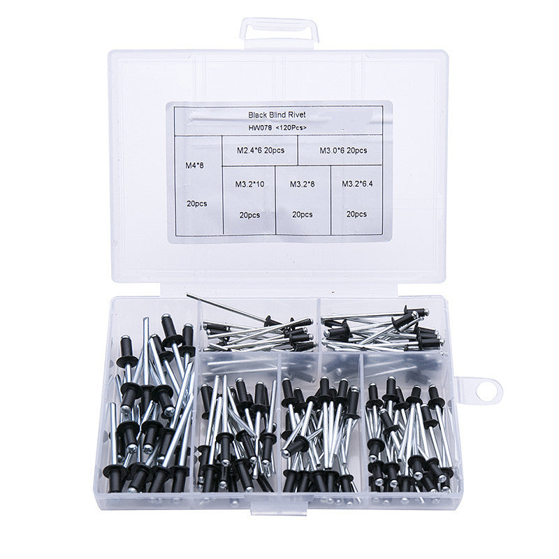 Model: 120PCS set of blind rivets - Electric rivet gun - Premium Other Maintenance Products from Rapidvehicles - Just $33.99! Shop now at Rapidvehicles