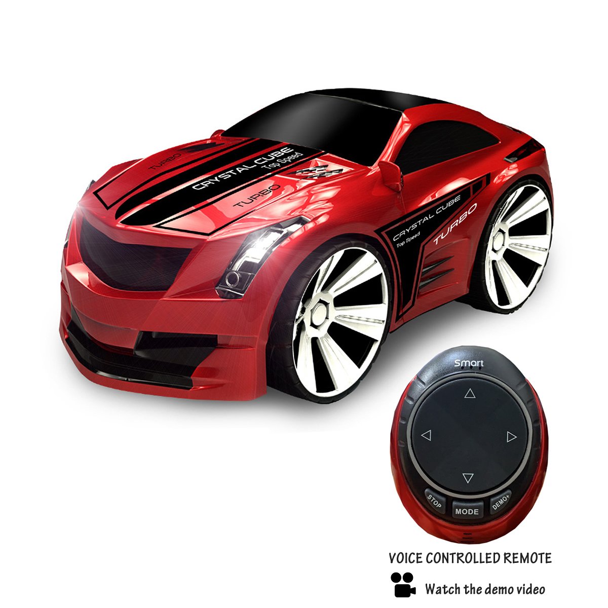 Turbo Racer Voice Activated Remote Control Sports Car - Premium Toys from Salmon Lucky - Just $33.99! Shop now at Rapidvehicles