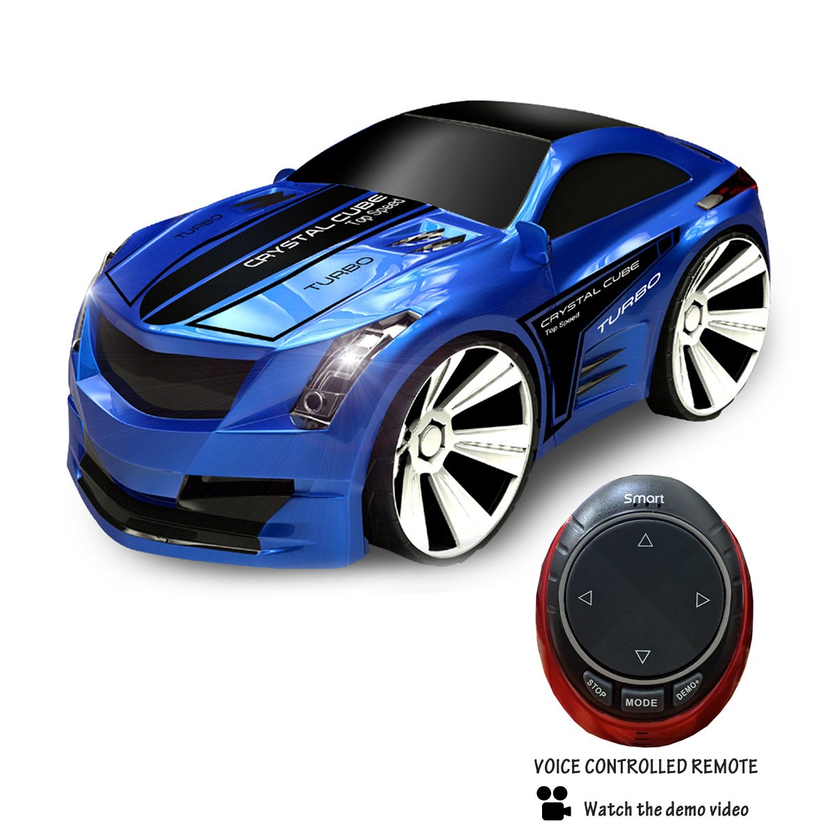 Turbo Racer Voice Activated Remote Control Sports Car - Premium Toys from Salmon Lucky - Just $42.29! Shop now at Rapidvehicles