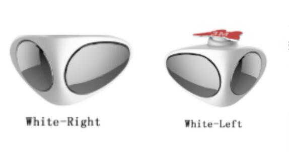 Packaging specification: White set - Double vision auxiliary - Premium Other Exterior Accessories from Rapidvehicles - Just $16.99! Shop now at Rapidvehicles