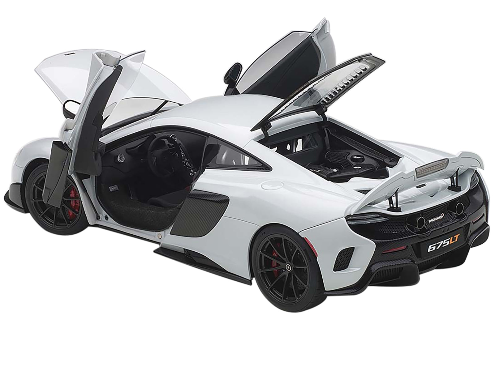 Mclaren 675LT Silica White 1/18 Model Car by Autoart - Premium McLaren Models from Autoart - Just $250.99! Shop now at Rapidvehicles