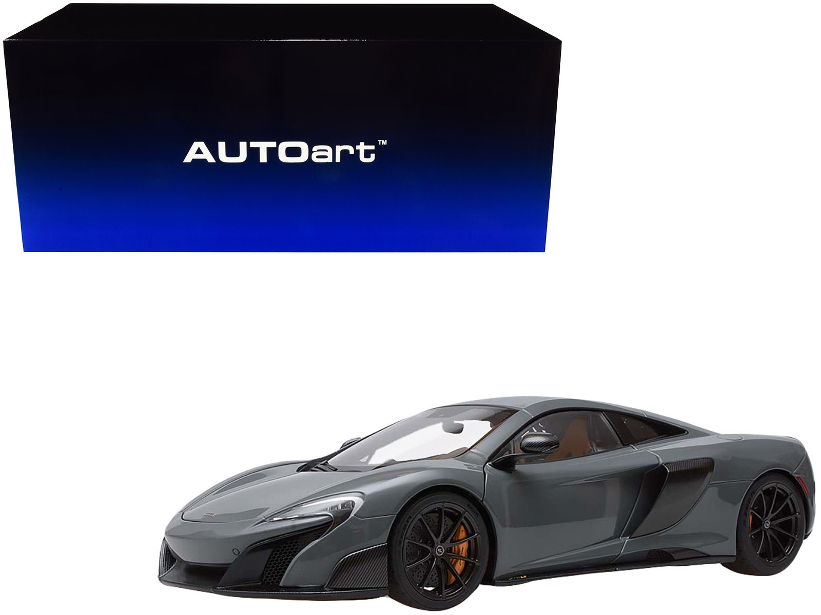 Mclaren 675LT Chicane Gray 1/18 Model Car by Autoart - Premium McLaren Models from Autoart - Just $271.99! Shop now at Rapidvehicles