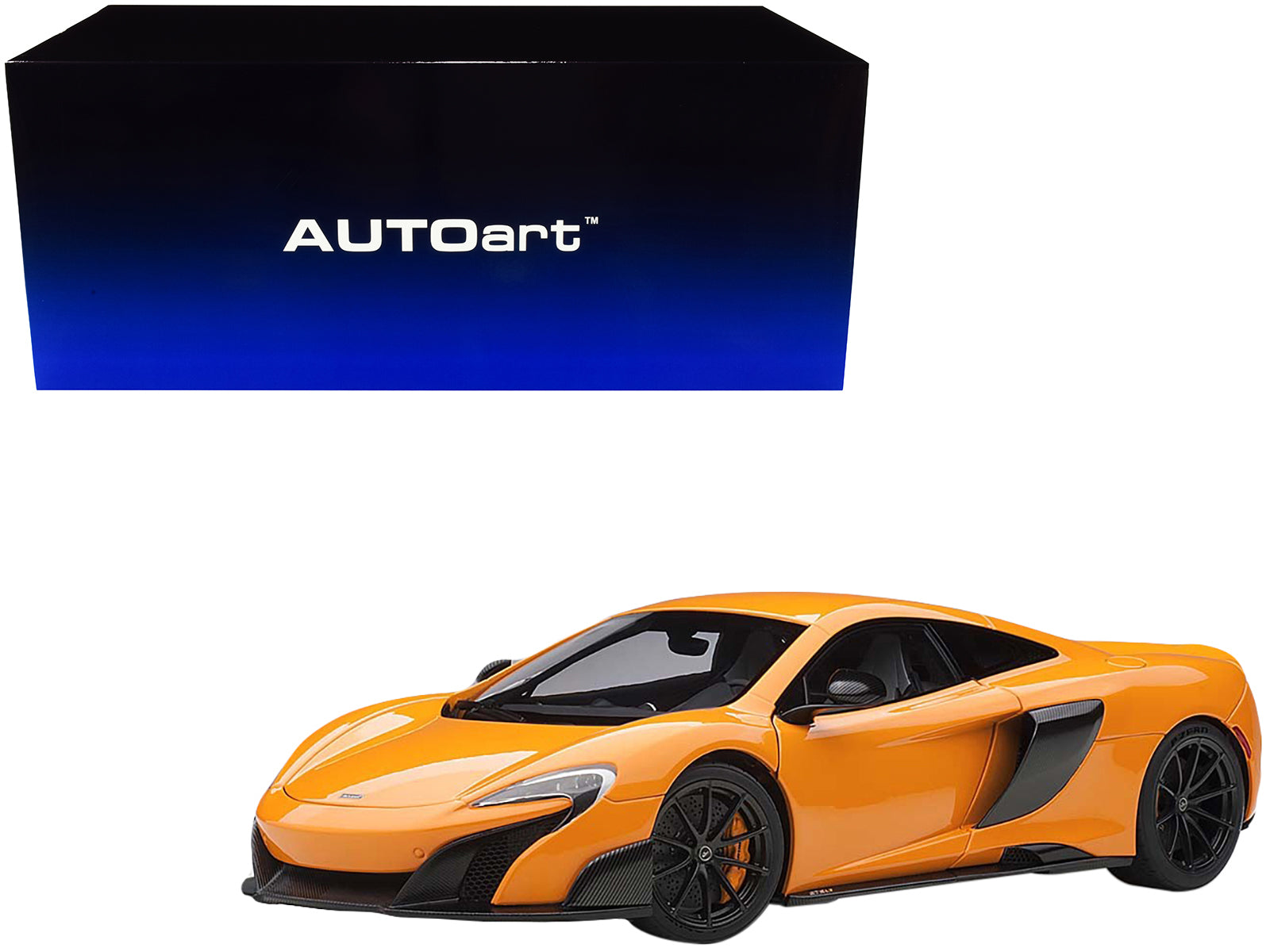 Mclaren 675LT Mclaren Orange 1/18 Model Car by Autoart free shipping USA