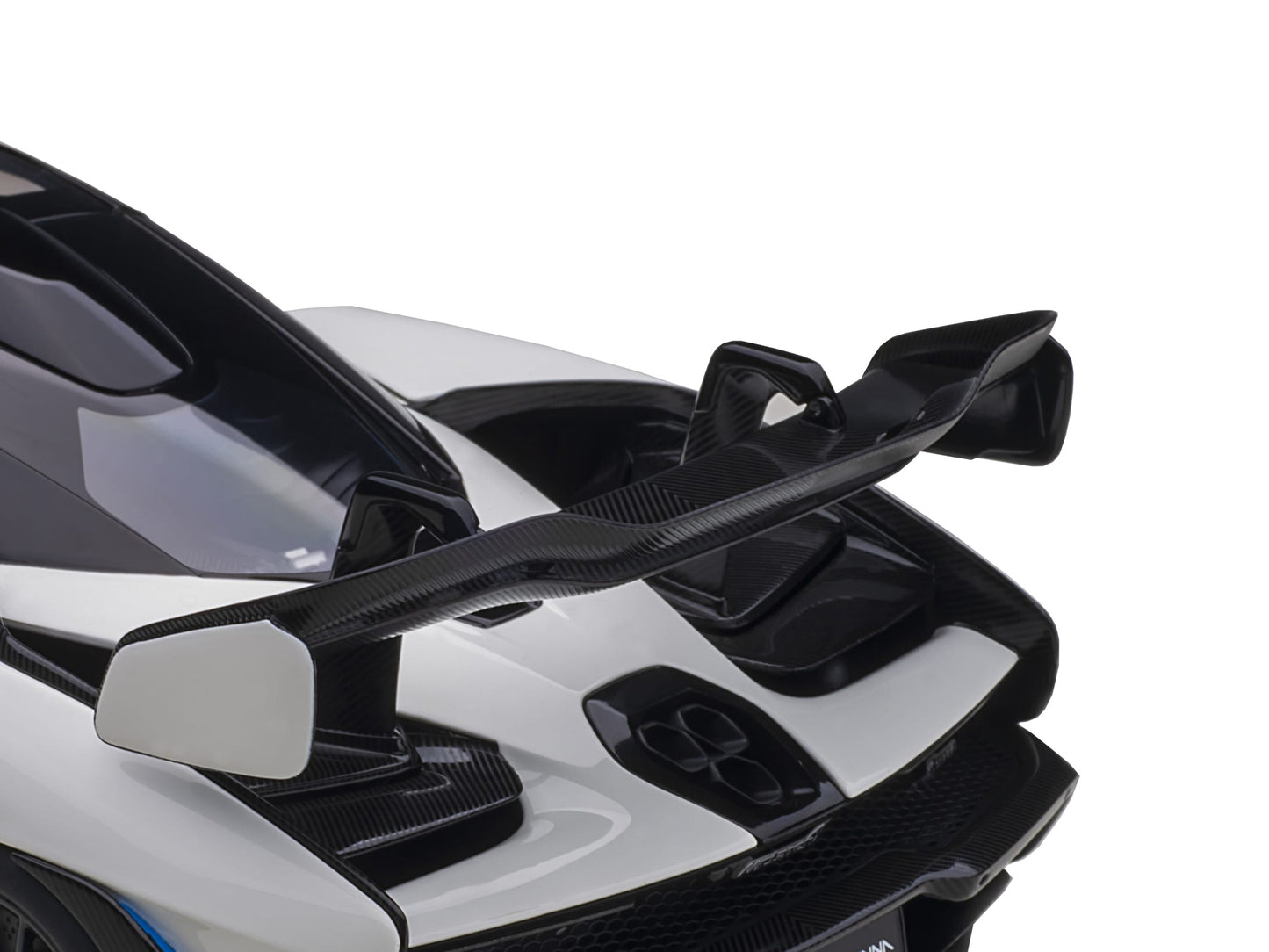 Mclaren Senna Vision Pure White and Black 1/18 Model Car by - Premium McLaren Models from Autoart - Just $376.19! Shop now at Rapidvehicles