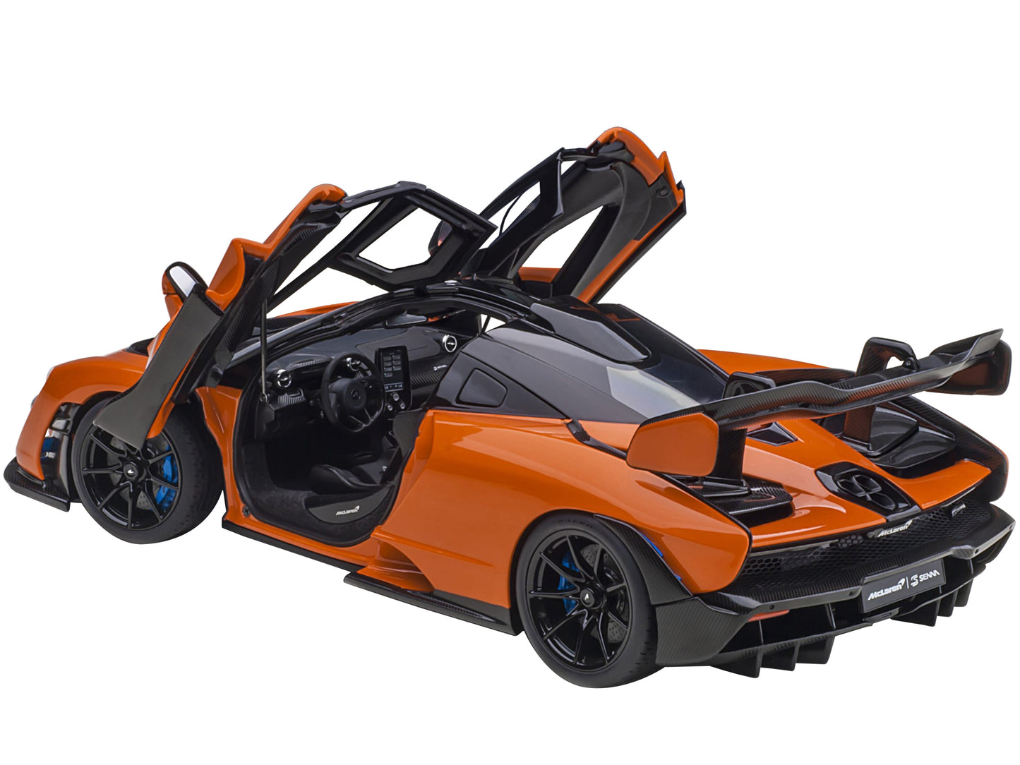 Mclaren Senna Trophy Mira Orange and Black with Carbon Accents