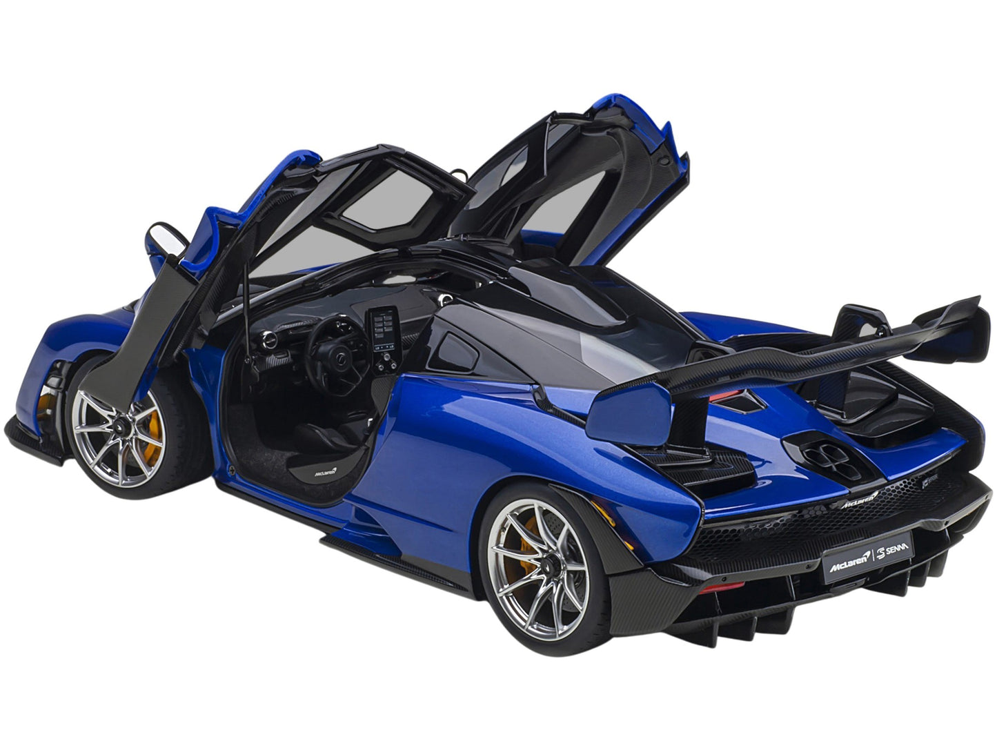 Mclaren Senna Trophy Kyanos Blue and Black with Carbon Accents