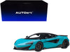 Mclaren 600LT Fistral Blue and Carbon 1/18 Model Car by Autoart - Premium McLaren Models from Autoart - Just $297.99! Shop now at Rapidvehicles