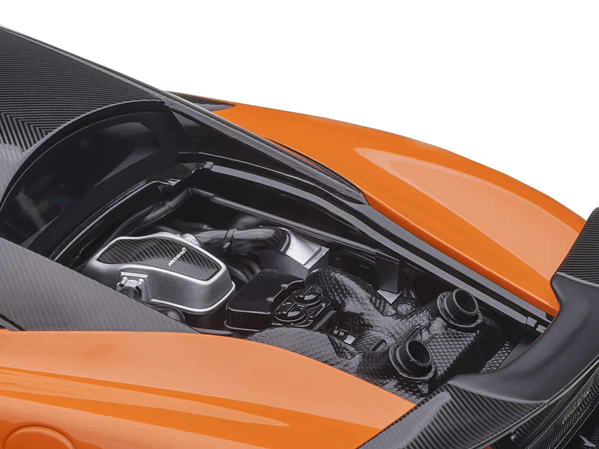 Mclaren 600LT Myan Orange and Carbon 1/18 Model Car by Autoart - Premium McLaren Models from Autoart - Just $297.99! Shop now at Rapidvehicles