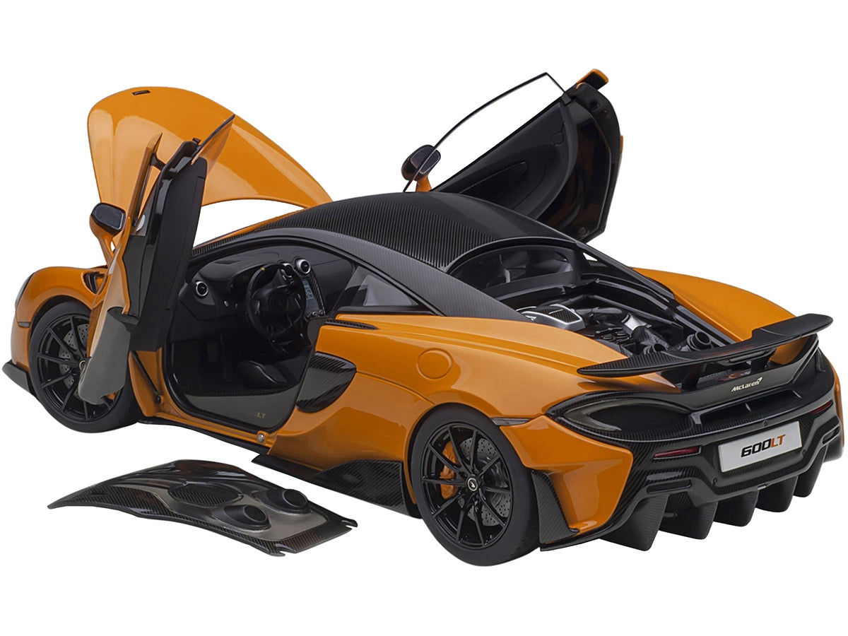 Mclaren 600LT Myan Orange and Carbon 1/18 Model Car by Autoart - Premium McLaren Models from Autoart - Just $274.99! Shop now at Rapidvehicles