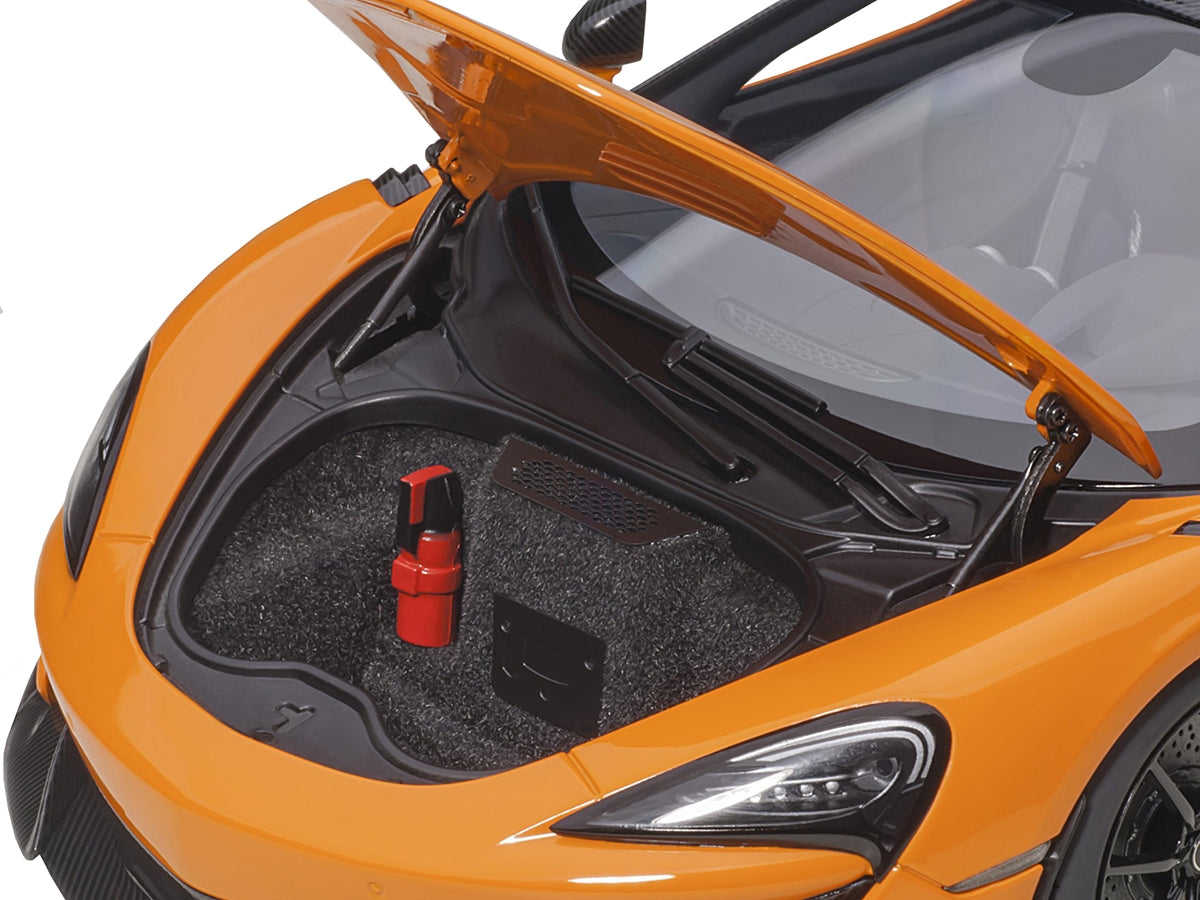 Mclaren 600LT Myan Orange and Carbon 1/18 Model Car by Autoart - Premium McLaren Models from Autoart - Just $357.99! Shop now at Rapidvehicles