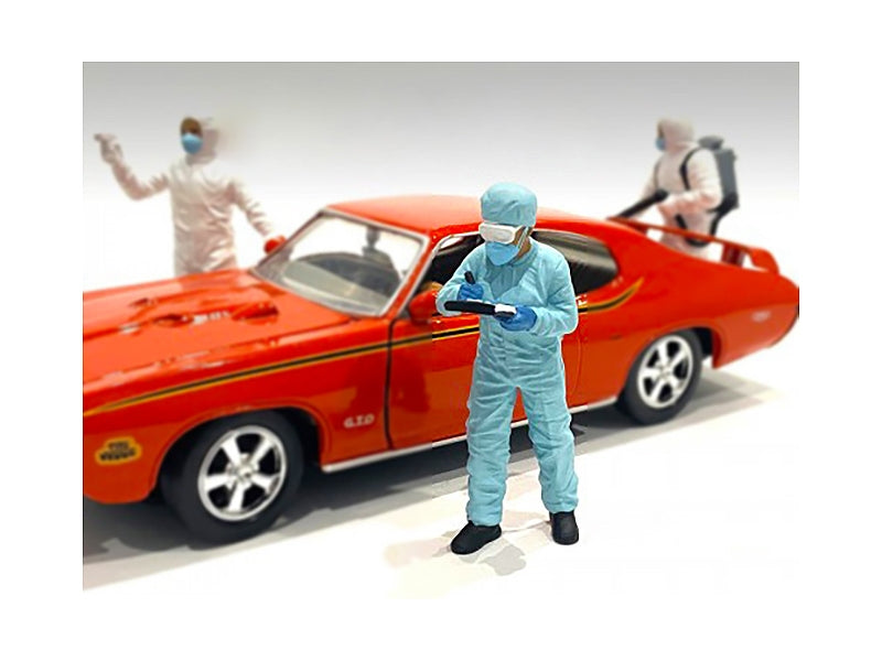 Hazmat Crew Figurine IV for 1/18 Scale Models by American Diorama - Premium Figures from American Diorama - Just $24.99! Shop now at Rapidvehicles