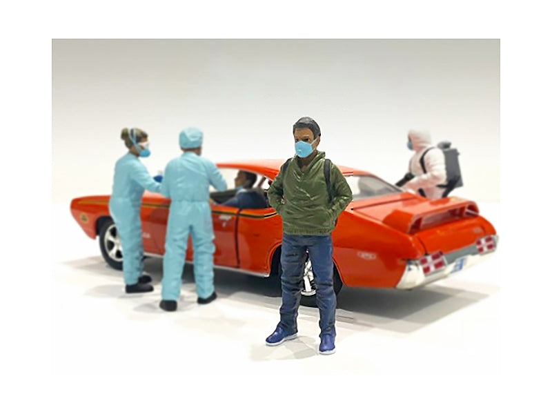 Hazmat Crew Figurine V for 1/18 Scale Models by American Diorama - Premium Figures from American Diorama - Just $32.99! Shop now at Rapidvehicles