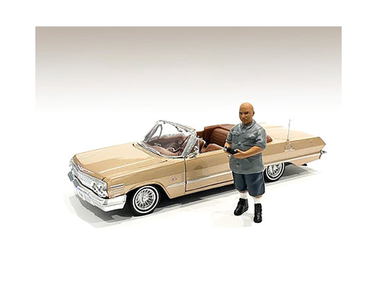 "Lowriderz" Figurine I for 1/18 Scale Models by American Diorama - Premium Figures from American Diorama - Just $32.99! Shop now at Rapidvehicles