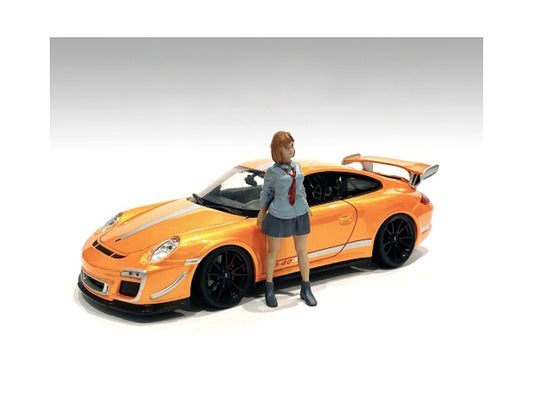 "Car Meet 1" Figurine V for 1/18 Scale Models by American Diorama - Premium Figures from American Diorama - Just $32.99! Shop now at Rapidvehicles