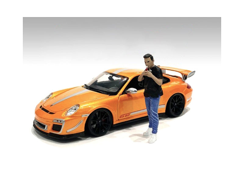 "Car Meet 1" Figurine VI for 1/18 Scale Models by American - Premium Figures from American Diorama - Just $32.99! Shop now at Rapidvehicles