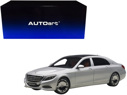 Mercedes Maybach S Class S600 Silver 1/18 Model Car by Autoart - Premium Mercedes Models from Autoart - Just $294.29! Shop now at Rapidvehicles