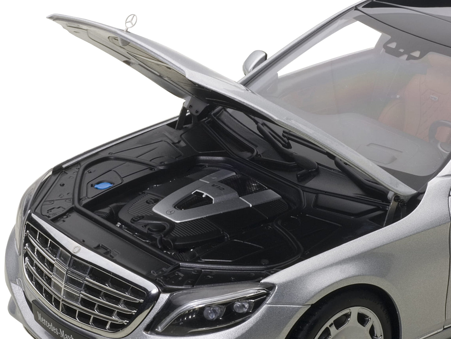 Mercedes Maybach S Class S600 Silver 1/18 Model Car by Autoart - Premium Mercedes Models from Autoart - Just $294.29! Shop now at Rapidvehicles