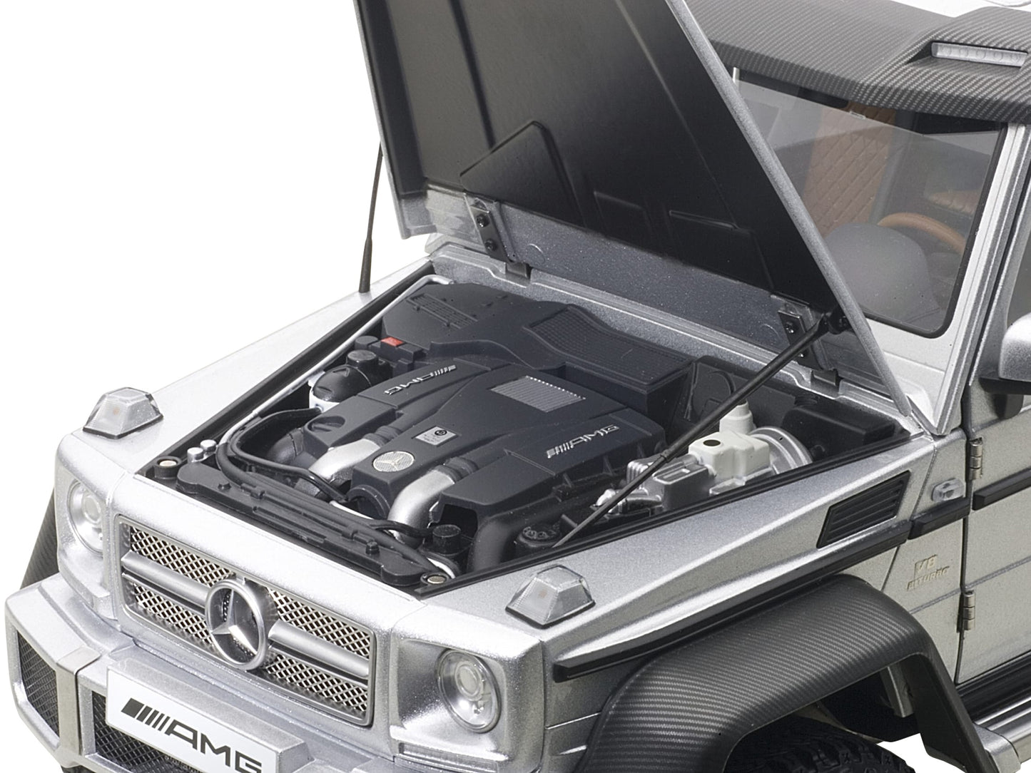 Mercedes G63 AMG 6X6 Silver 1/18 Model Car by Autoart - Premium Mercedes Models from Autoart - Just $363.59! Shop now at Rapidvehicles