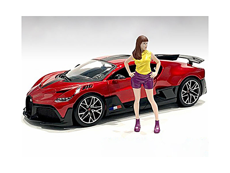 "Girls Night Out" Cara Figurine for 1/18 Scale Models by American Diorama - Use code SHOPAPP15 to get 15 percent off