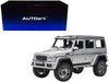 Mercedes Benz G500 4X4 2 Silver 1/18 Model Car by Autoart - Premium Mercedes Models from Autoart - Just $309.83! Shop now at Rapidvehicles